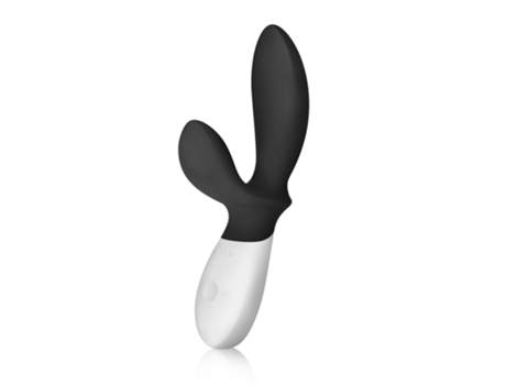 Estimulador LELO Loki Wave Obsidian Negro para Hombre (Tecnología de Movimiento Wave)
