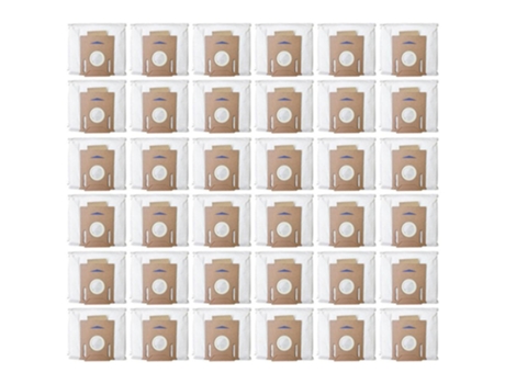 Pacote com 36 sacos de pó a vácuo para ecovacs deebot t9 series ozmo t8 aivi