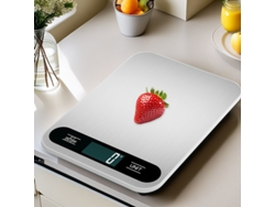 Báscula De Cocina De Acero Inoxidable (10 Kg) Báscula Electrónica De Plataforma De Pesaje
