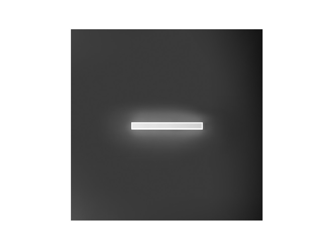 WALLY Aplique LED de aluminio 19W 3000K PERENZ 82,5 cm Blanco