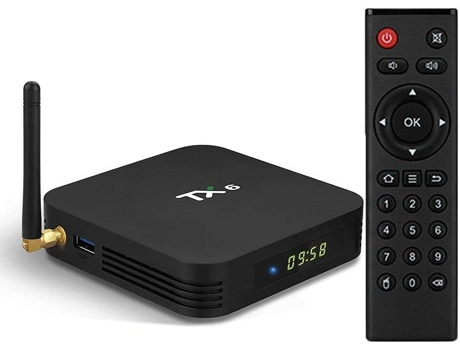 Box Smart TV CHRONUS TX60111 (Android - 4 GB RAM - Negro)