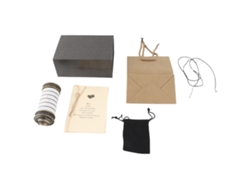 Caja Fuerte Metálica Con Forma De Código Leonardo Da Vinci Cryptex, Ideal Para Regalos De Boda, Con Anillos Y Contraseña.