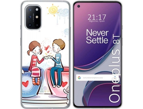 Carcasa OnePlus 8T 5G TUMUNDOSMARTPHONE Café Multicolor