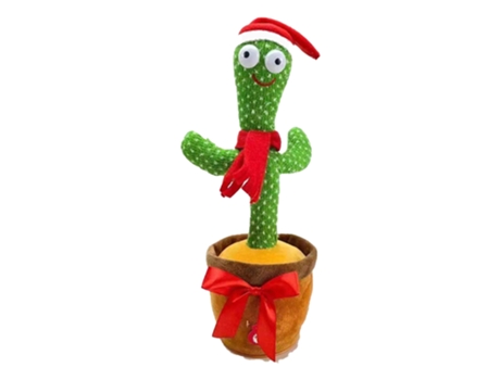 Juguete de cactus de canto y baile de Navidad, juguetes de bebé de cactus de baile, juguete de imitación de cactus de baile, baile