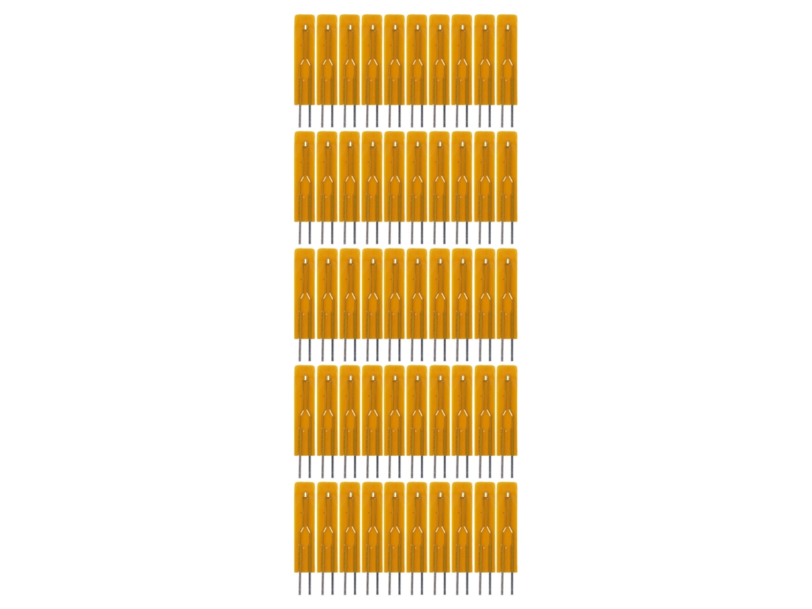 50 Unidades De Termistor De Película Delgada Mf55 B3950, Resistencia Térmica Aislada De 104 F 100 K Para Redes De Comunicación.