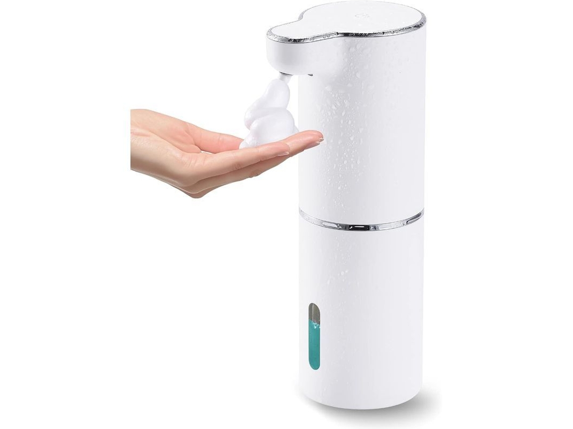 2026-dispensador De Jabón Automático De Espuma Eléctrico Sensor Sin Toque De Pared Blanco