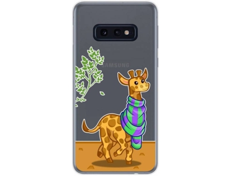 Carcasa Samsung Galaxy S10e TUMUNDOSMARTPHONE Jirafa Multicolor