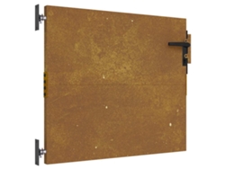 Maison Exclusive - Puerta De Jardín Acero Corten 85x125 Cm
