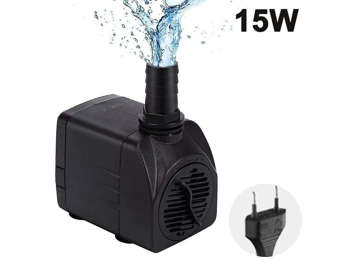 Bomba Sumergible Ultra Silenciosa Con 15w/45w/65w, Caudal 750-3000l/h, Para Acuarios Y Fuentes