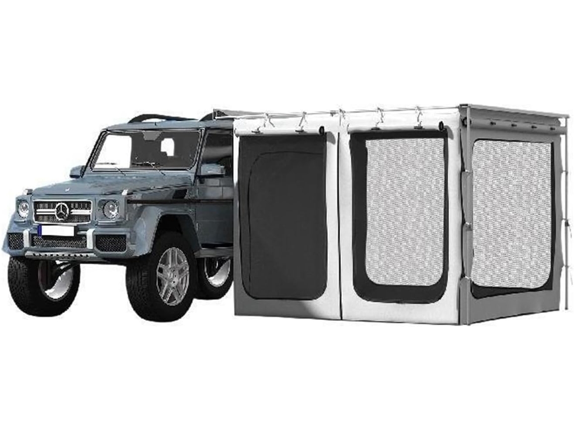 Toldo Para Coche, Accesorio Para Tienda De Campaña Oxford 300d Con Extensión De Suelo De Pvc.
