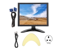 Monitor Industrial De Pantalla Capacitiva Táctil Múltiple 8 Pulgadas 4:3 Hdmi Vga Bnc Av