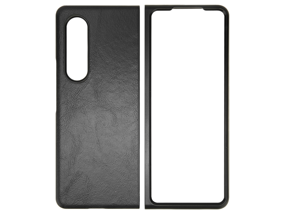 Cubre Teléfono De Cuero Para Galaxy Z Fold 3, Funda Protectora De Pantalla Plegable, Diseño