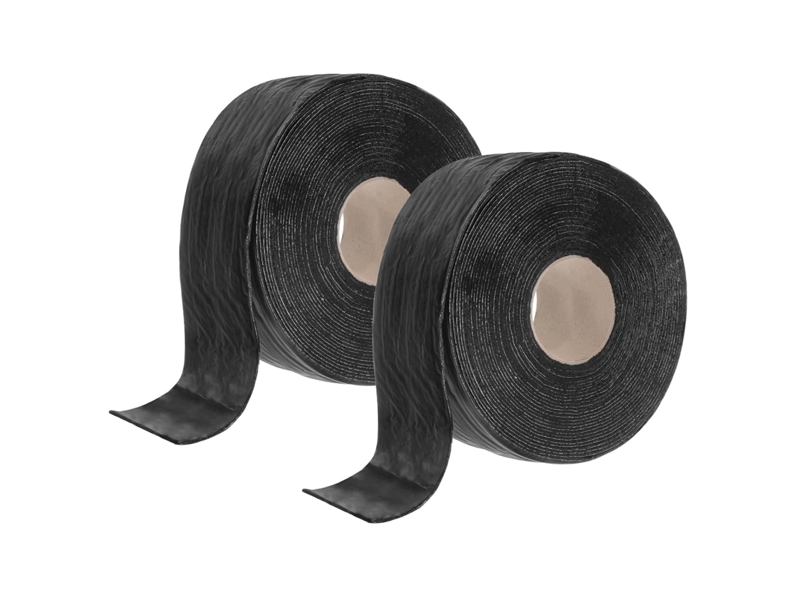 2 rollos de cinta adhesiva para reparar grietas en asfalto, 10 m x 9,9 cm (33 pies x 3,9 pulgadas) CHABERLU