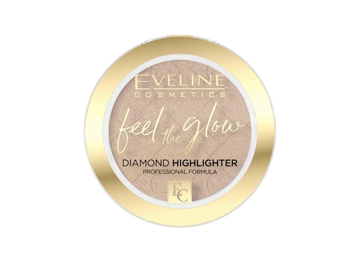 EVELINE Feel The Glow Iluminador Diamante No 02 Beach Glow 4,2Gr