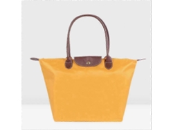 Bolso clásico de compras para mujer en color liso, confeccionado en tela Oxford y nailon, plegable, para llevar al hombro o guardar objetos. GOKOCO