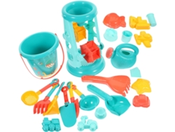 Kit de juguetes de playa para niños y niñas, con herramientas para la arena.