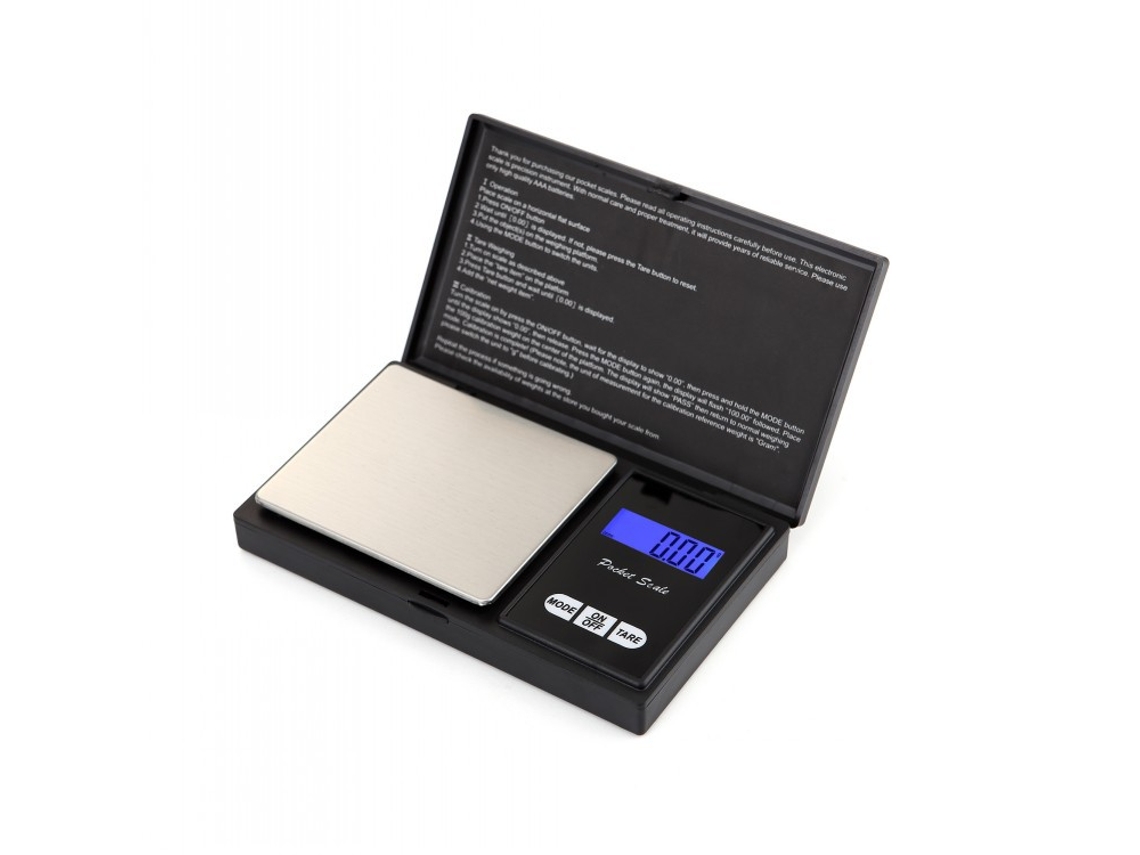 Báscula digital portátil para joyas SIURN SIURN, con capacidad de hasta 100 gramos (alimentada por batería)