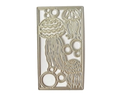 Moldes para cortar animales marinos, medusas, scrapbooking, repujado y decoración - Rosewell