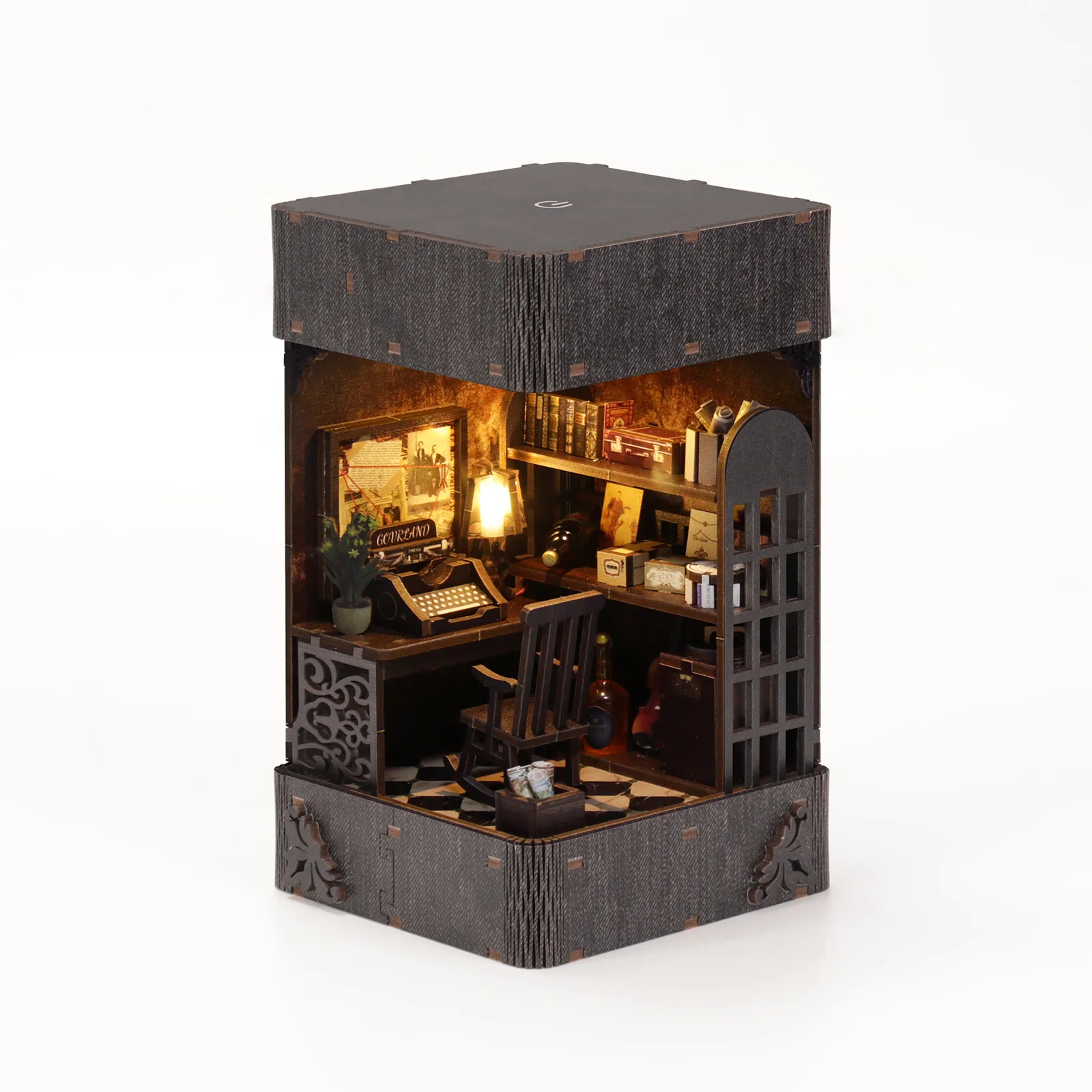 Kit De Casa En Miniatura 3d, Modelo De Mundo En Miniatura Hecho A Mano