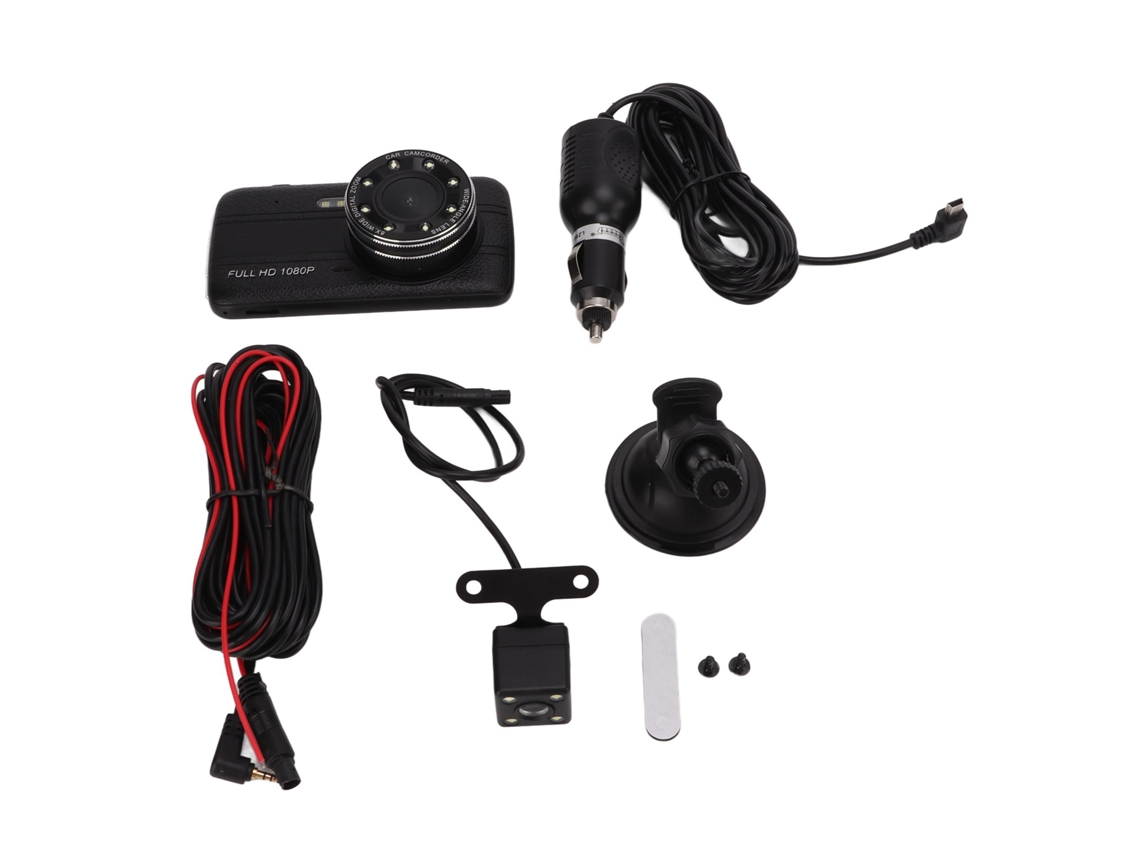 2026-grabador De Viajes Para Coche Con Cámara Dual Delantera Y Trasera, Dvr De Coche Dash Cam