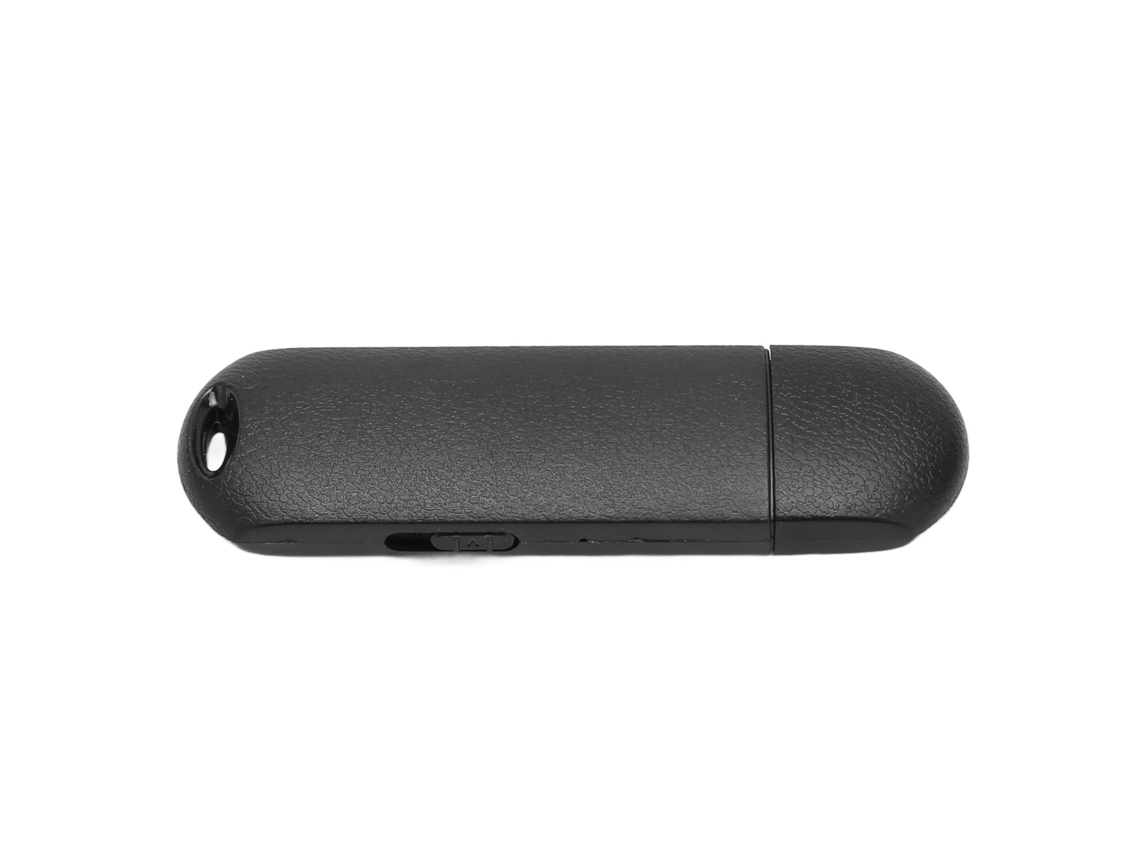 Gravadora Usb Mini Ativada Por Voz Com Redução De Ruído Gravação Com Um Botão 32gb Preta