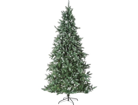 Homcom De Navidad 2012 ramas con soporte 210 cm puntas blancas artificial realista para 210cm