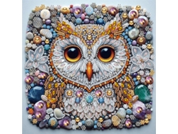 Pintura de diamante SIURN Ab91, manualidad para decorar el hogar (30 x 30 cm)