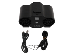 Ventilador De Cintura Portátil Recargable Por Usb Con 4 Velocidades, Giro Hacia Adelante/atrás, 20000 Mah Para Uso En Exteriores Durante El Verano.