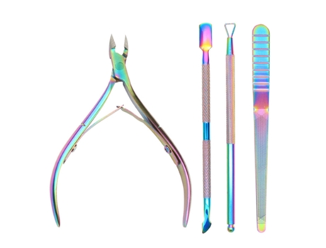 Recortador De Cutículas Con Empujador De Cutículas, Cortador Y Raspador Para Remover Cutículas, Cortaúñas Duradero Para Piel Muerta -Style2 ZMDECQN...