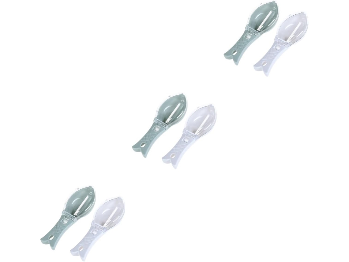 Cepillo Para Limpiar Escamas De Pescado. Diseño Simple, Muy Práctico. La Base Elevada Facilita La Eliminaci...