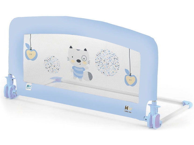 Negro Barrera Cama 90 cm Happy Way Flow
