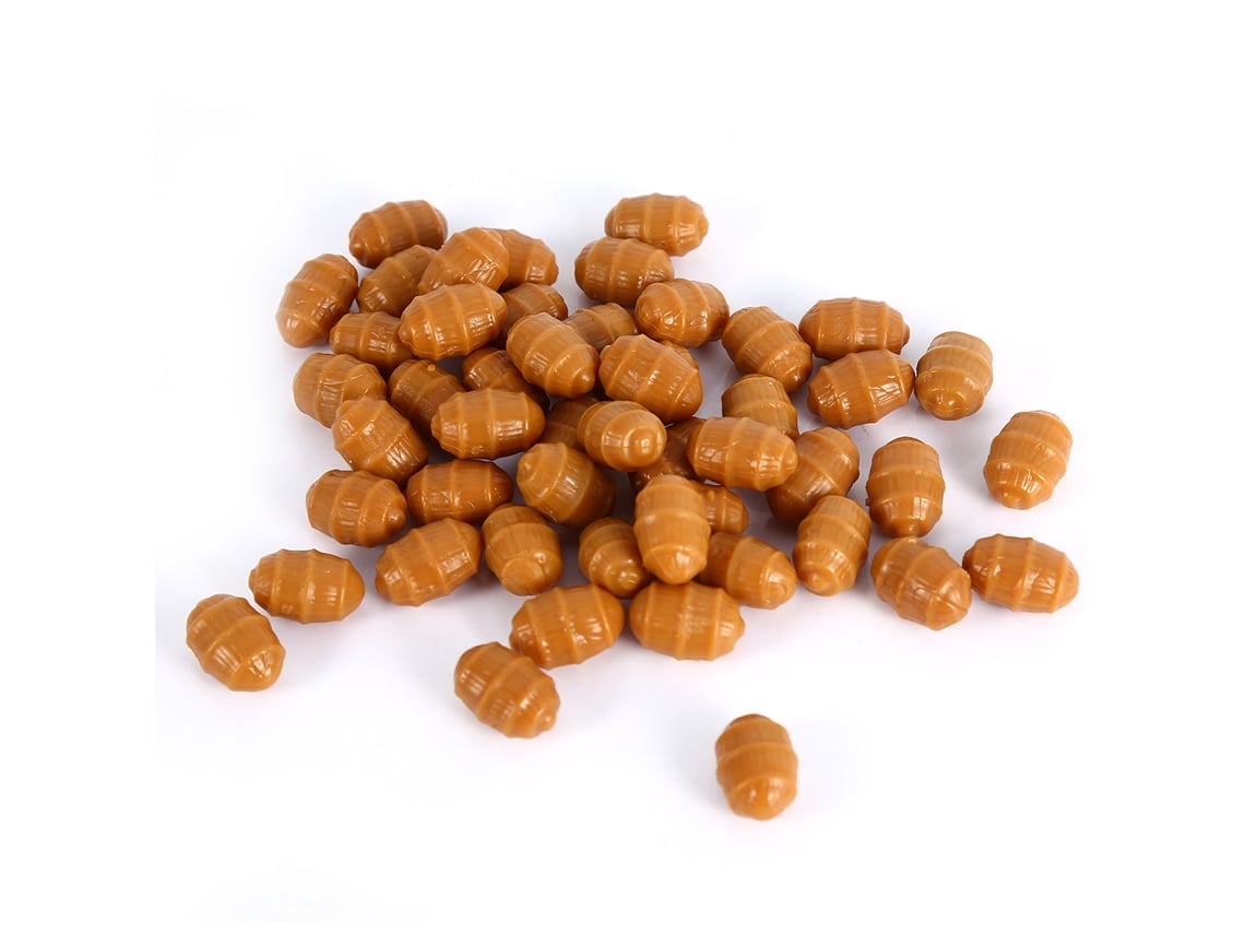 2026rebe-cebos Artificiales De Nuez De Tigre Flotantes Suaves Pop Up Para Pesca De Carpa Pellets 5 50pcs