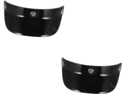 5 Piezas De Insertos Para Visera De Casco Para Cascos De Ciclismo Al Aire Libre, Color Negro (pc)