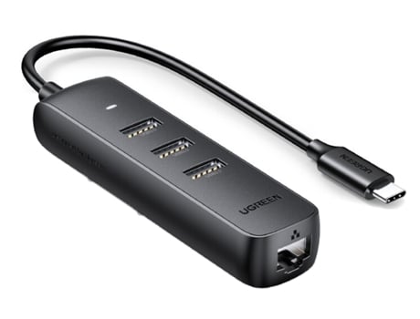 Adaptador UGREEN 10917 Cm416 Tipo-C a 3Usb3.0 100Mbps para Huawei Mate40/P50 S20