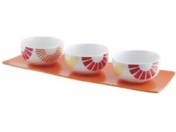 Bandeja SALT & PEPPER Citrus (Porcelana - 4 und)