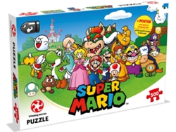 Puzzle WINNING MOVES Super Mario And Friends (Idade Minima: 10 anos)