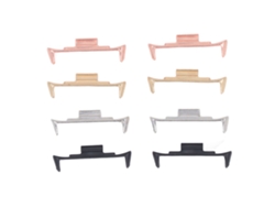 Juego De 4 Adaptadores De Correa De Reloj De Acero Inoxidable Para Xiaomi Band 8 Pro De 22 Mm.