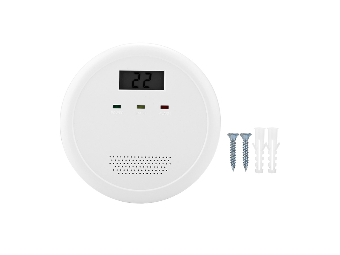 Sistema De Alarma Inteligente De Monóxido De Carbono De Alta Sensibilidad Jkd-620c Ceen50291