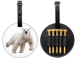 Menu da Linha Polar Bear Sac Golf Noir Material Pu É Impermeável e Resistente Ao Desgaste