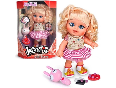 Muñeco FAMOSA Jaggets Mini Model Trenzador Tatuador (Edad Mínima Recomendada: 3años)