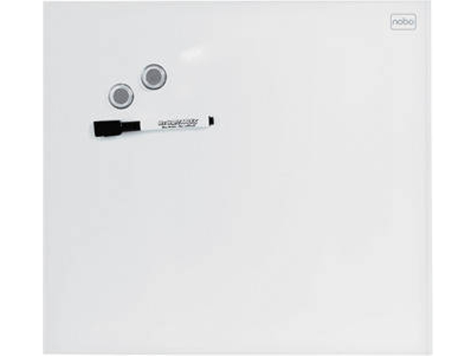 Pizarra Blanca NOBO Diamond Blanco (300x300mm - Cristal - Magnético: Sí)