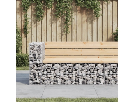 Banco De Jardín VIDAXL Marrón Madera (122x71x65.5 cm)