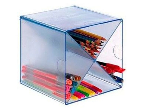 Organizador Archivo 2000 Poliestireno Azul 15 x 15 x 15 cm