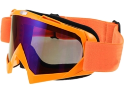 Óculos De Motociclismo Com Lentes Iridescentes À Prova De Vento, Anti-