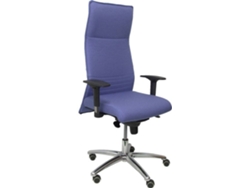 Silla de Escritorio Ejecutiva PYC Albacete XL AZ CL con ruedas de parqué (Brazos ajustables - Tejido)
