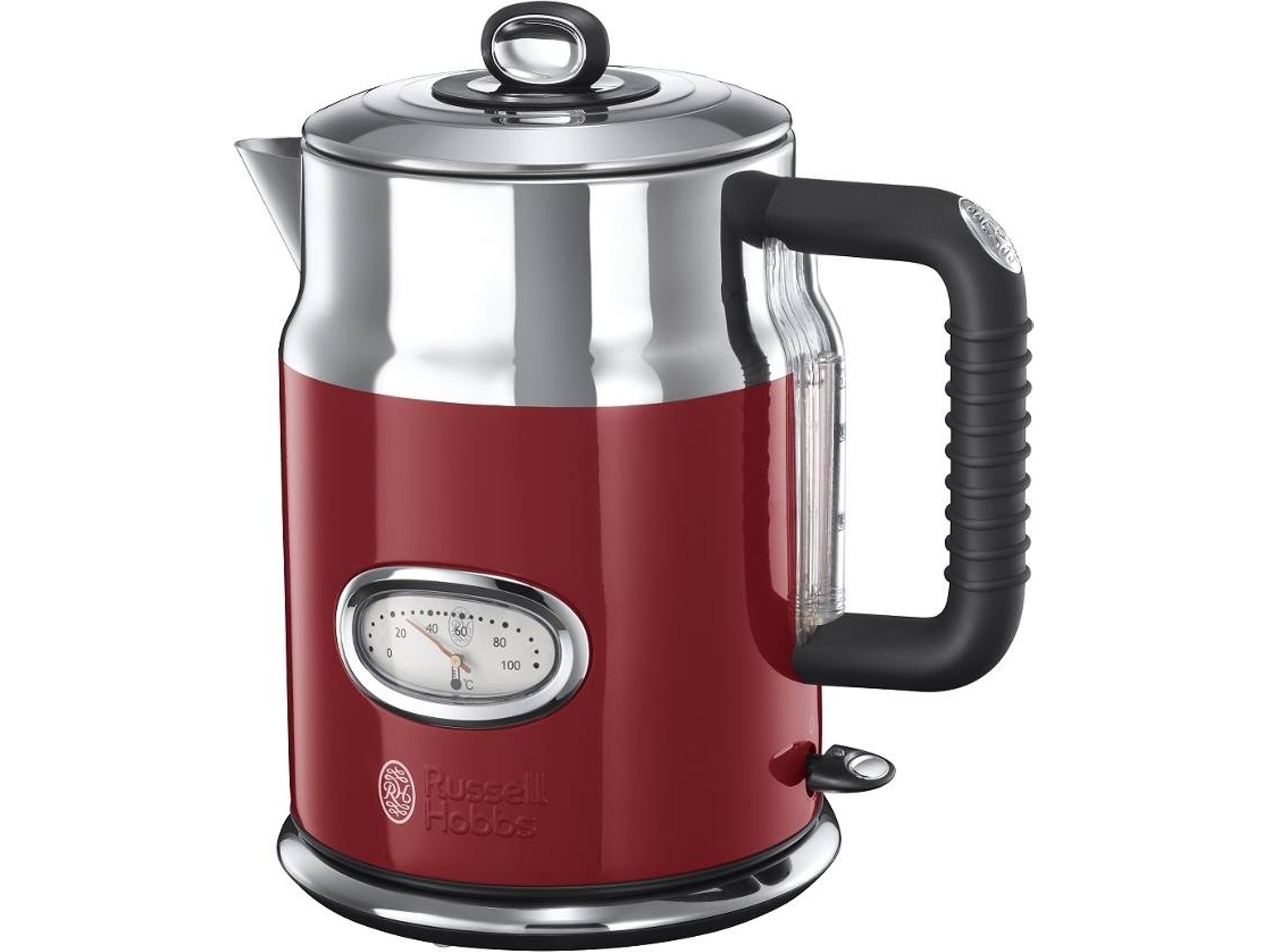 Hervidor Eléctrico RUSSELL HOBBS Retro Red 21670-70 (2400 W - 1,7 L) 
