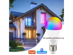 (versión Bluetooth De 4 Piezas) Bombilla Led Inteligente E27 Rgbcw 15w 100-240v Con Aplicación Y Control Por Voz