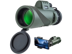 Telescópio Monocular 12x50 De Alta Definição Com Suporte Para Smartphone E Telescópio Monocular De Tripé Hd Dual Focus Para Observação De Saisiyiky