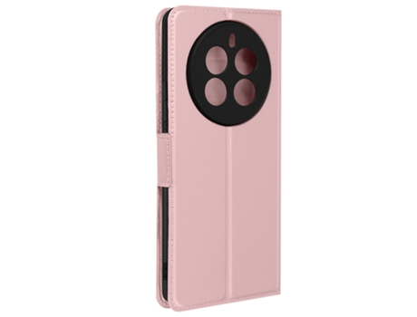 Funda AVIZAR Realme 12 Pro 5G/12 Pro Plus 5G Tarjetero Soporte de vídeo Rosa dorado