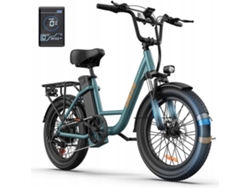 Vehículos eléctricos urbanos E20 500w 30km/h 48v 13ah 20x3.0 Neumáticos gruesos verdes Urlife